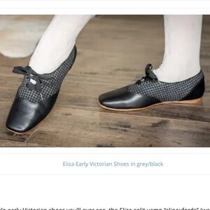 American Duchess Shoe Makers Eliza Early Victorian shoes Size 6